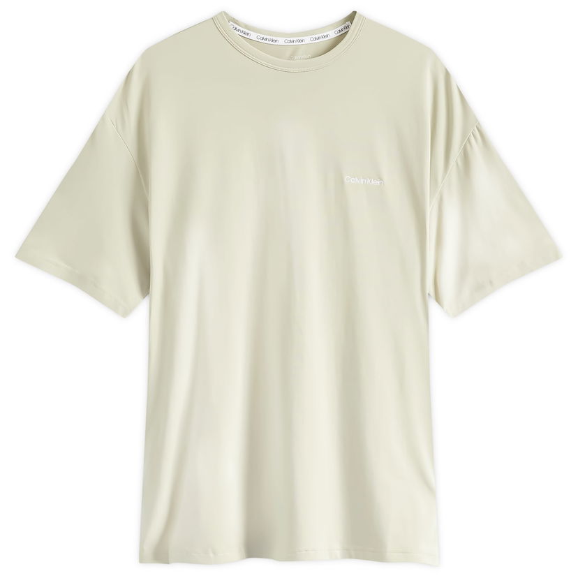 T-shirt CALVIN KLEIN Crew Neck Lounge Grå | 000NM2298ELL5