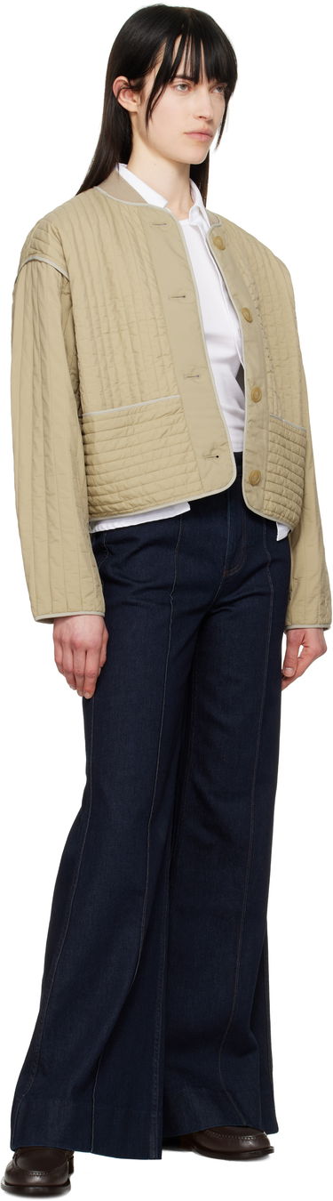Bomberjakke rag & bone Rag & Bone Marley Quilted Jacket Beige | WAW25S20146114, 3