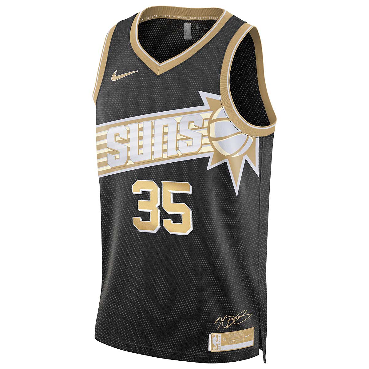 Jersey Nike NBA PHOENIX SUNS DRI-FIT SELECT SERIES SWINGMAN JERSEY KEVIN DURANT Sort | FN5909-053, 0