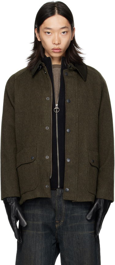 Jakke Barbour Barbour Modified Bedale Wool Jacket Grøn | MWO0299OL71, 0