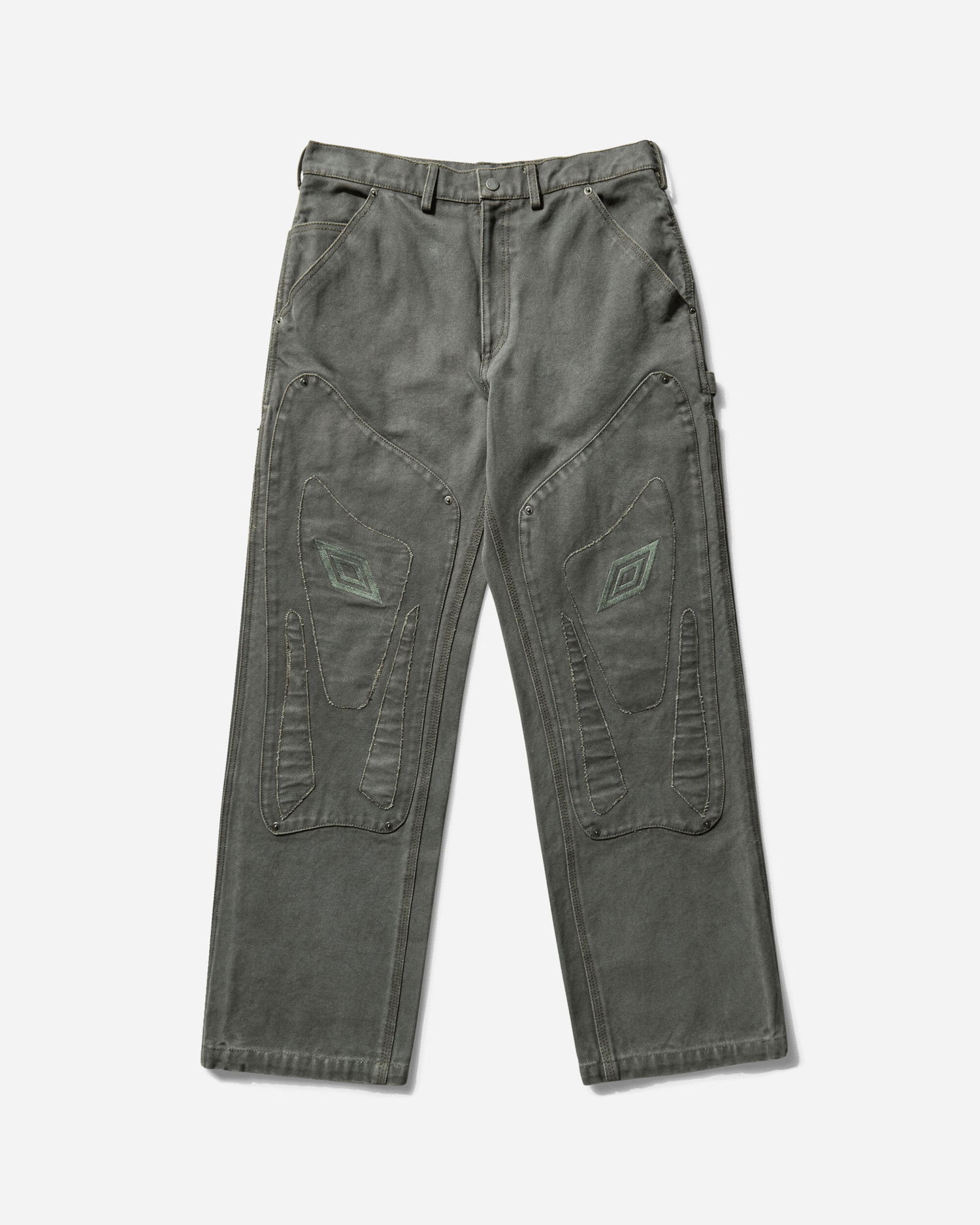 Cargo bukser Umbro Shinguard Canvas Pants Grå | UBMW0338FA213 GRN0010, 1
