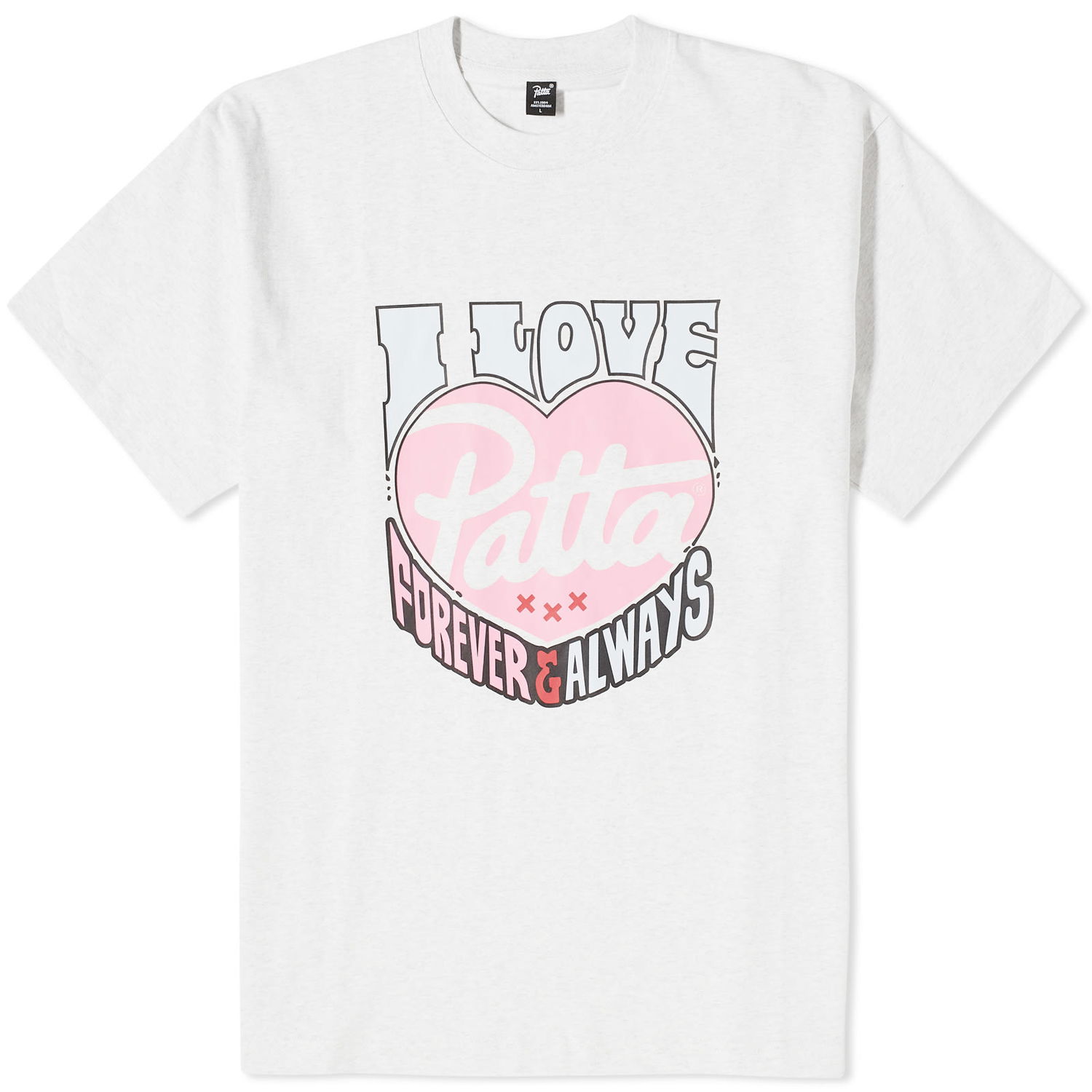 T-shirt Patta Forever And Always Washed T-Shirt Hvid | POC-AW23-FR-AL-TS-002, 0