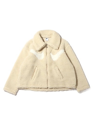 Jakke Nike Swoosh Full-Zip Jacket Beige | DD5621-206