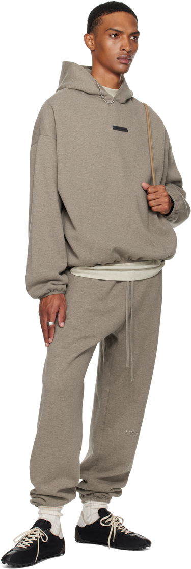 Sweatshirt Fear of God Fear of God ESSENTIALS Modern Fit Fleece Hoodie Grå | 192SP256513F, 3