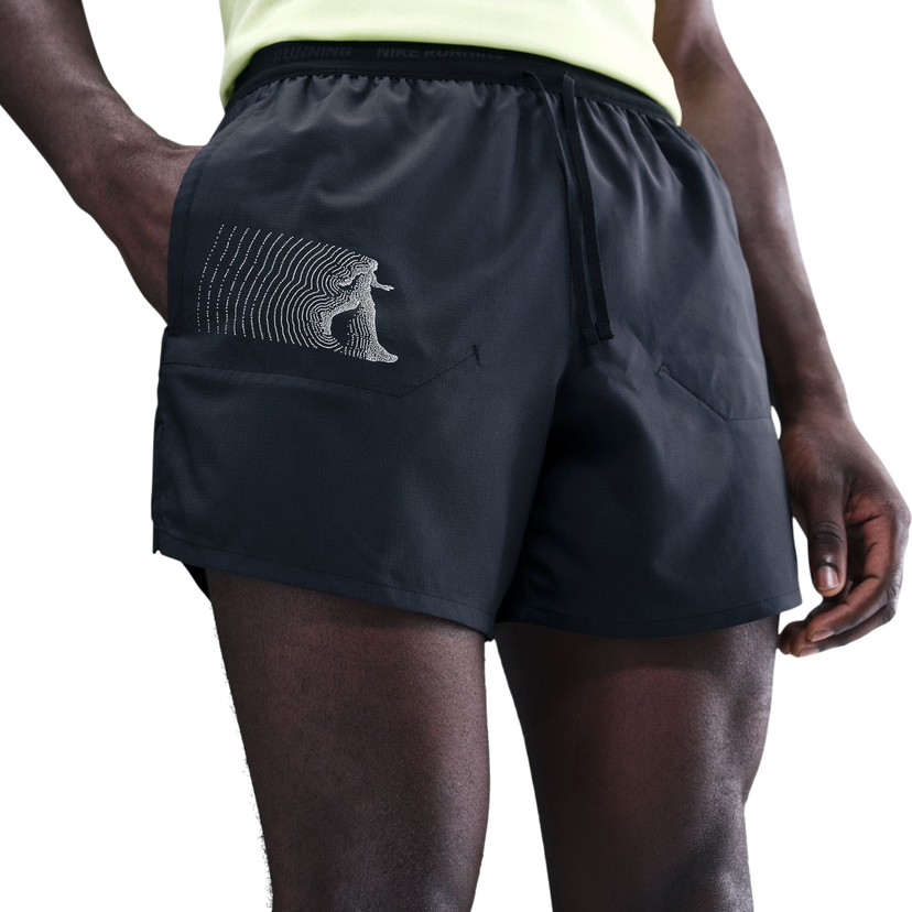 Shorts Nike Stride 5" Running Shorts Sort | ih2820-010