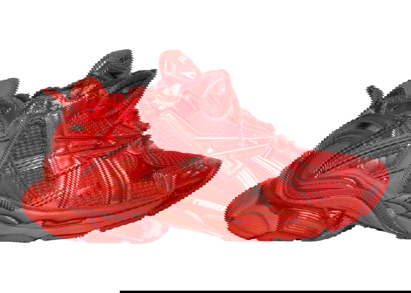 Sneakers og sko Balenciaga Runner Red Rød | 677403W3RB16000, 0