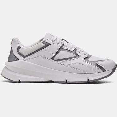 Sneakers og sko Under Armour Unisex Forge 96 Lederschuhe Weiß / Weiß / Reflektierend 44 Hvid | 3027719-100, 0