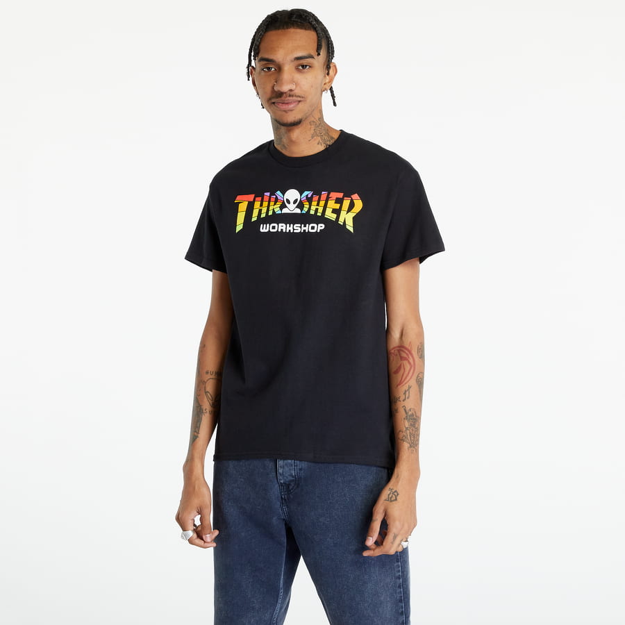 T-shirt Thrasher x AWS Spectrum T-shirt Sort | 145281, 0