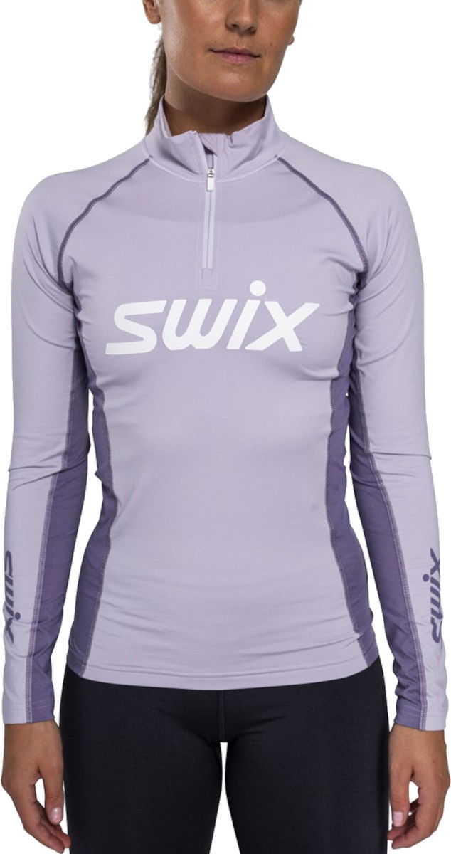 Jersey SWIX SWIX RaceX Dry Half Zip Top Lilla | 10100-23-80121
