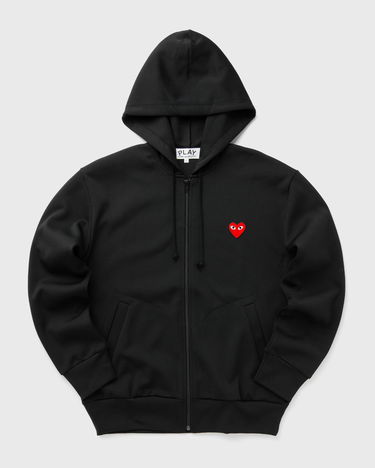 Sweatshirt Comme des Garçons Play Comme des Garcons Full-Zip Hoodie Red Heart Sort | AX-T172-051-1, 1