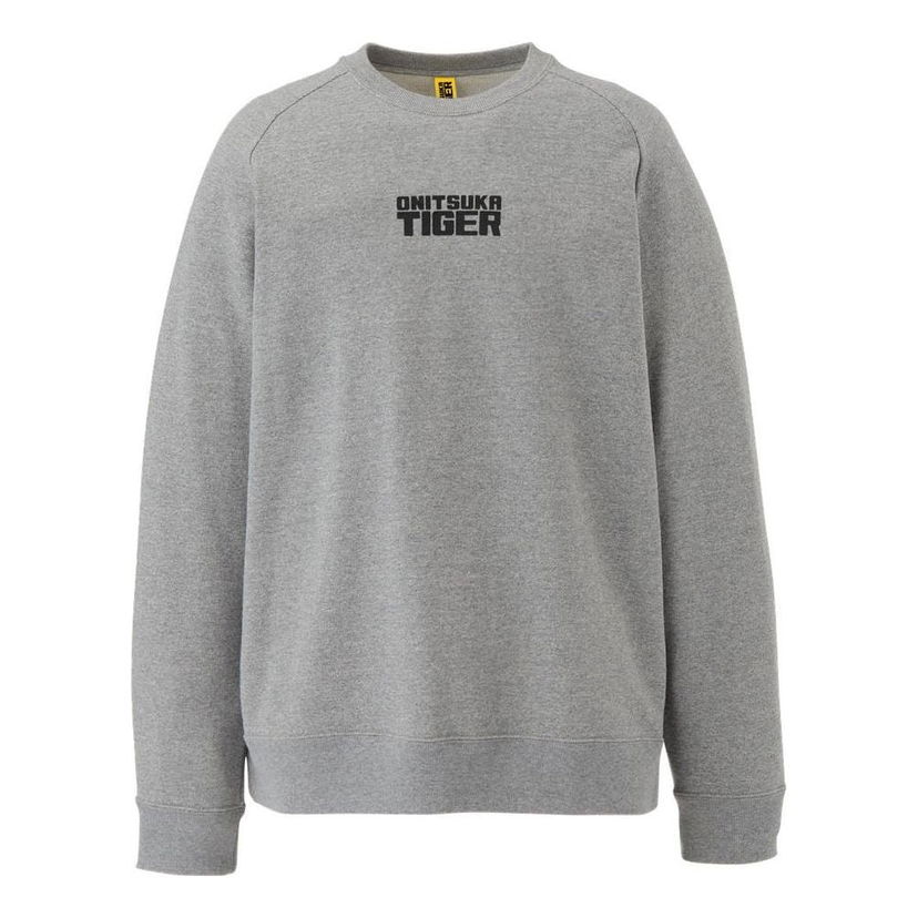 Sweater Onitsuka Tiger Onitsuka Tiger Crewneck Sweatshirt Grå | 2183B404-021