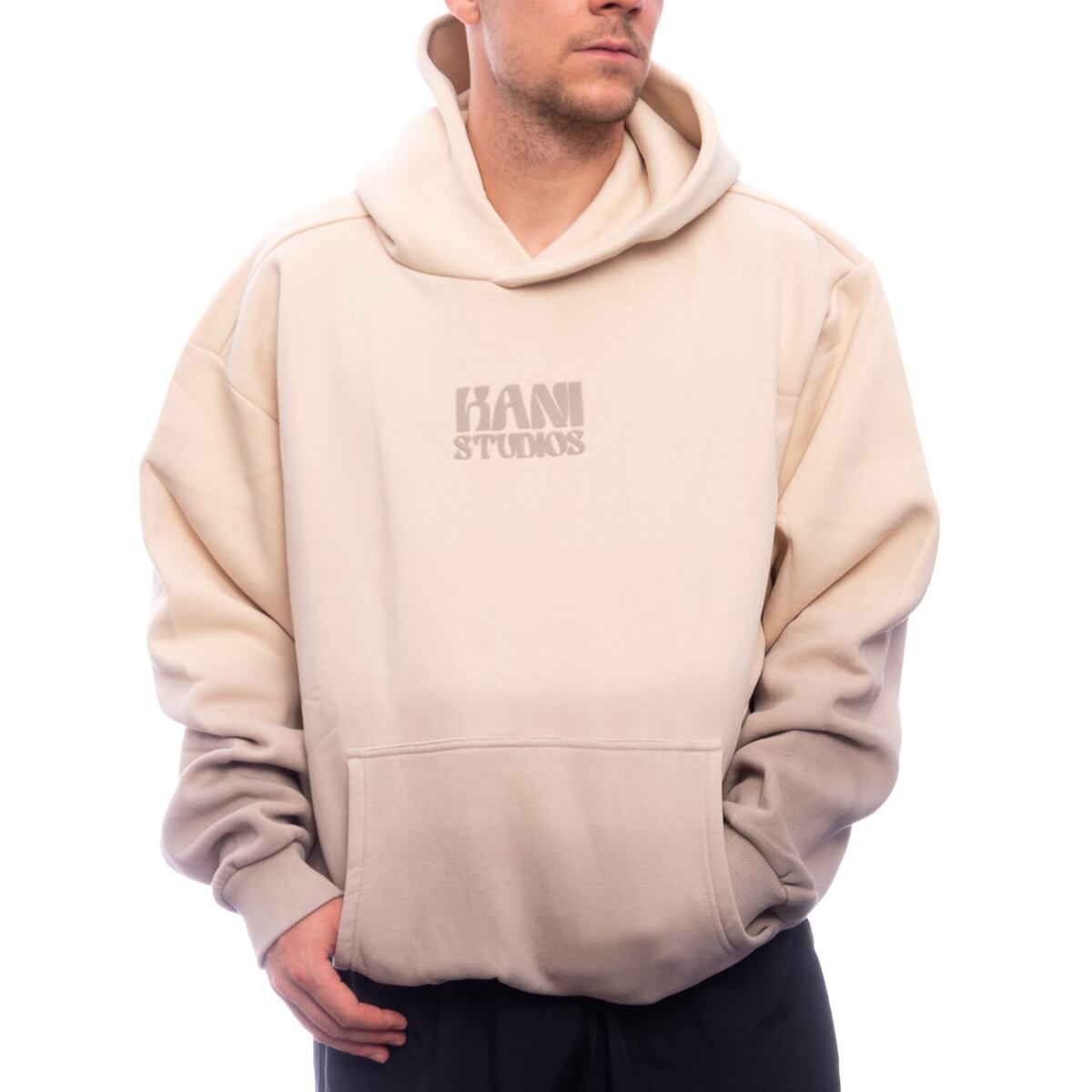 Sweatshirt Karl Kani Karl Kani Studios Gradient OS Hoodie Beige | PD00005318, 0