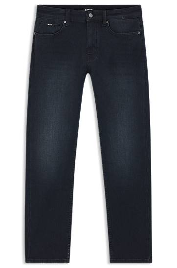 Jeans BOSS Delaware slim-fit knitted denim jeans Mørkeblå | 50551425