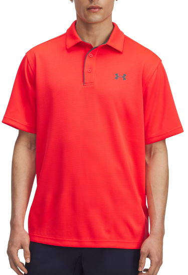 Polo skjorte Under Armour Tech Polo Rød | 1290140-714, 0