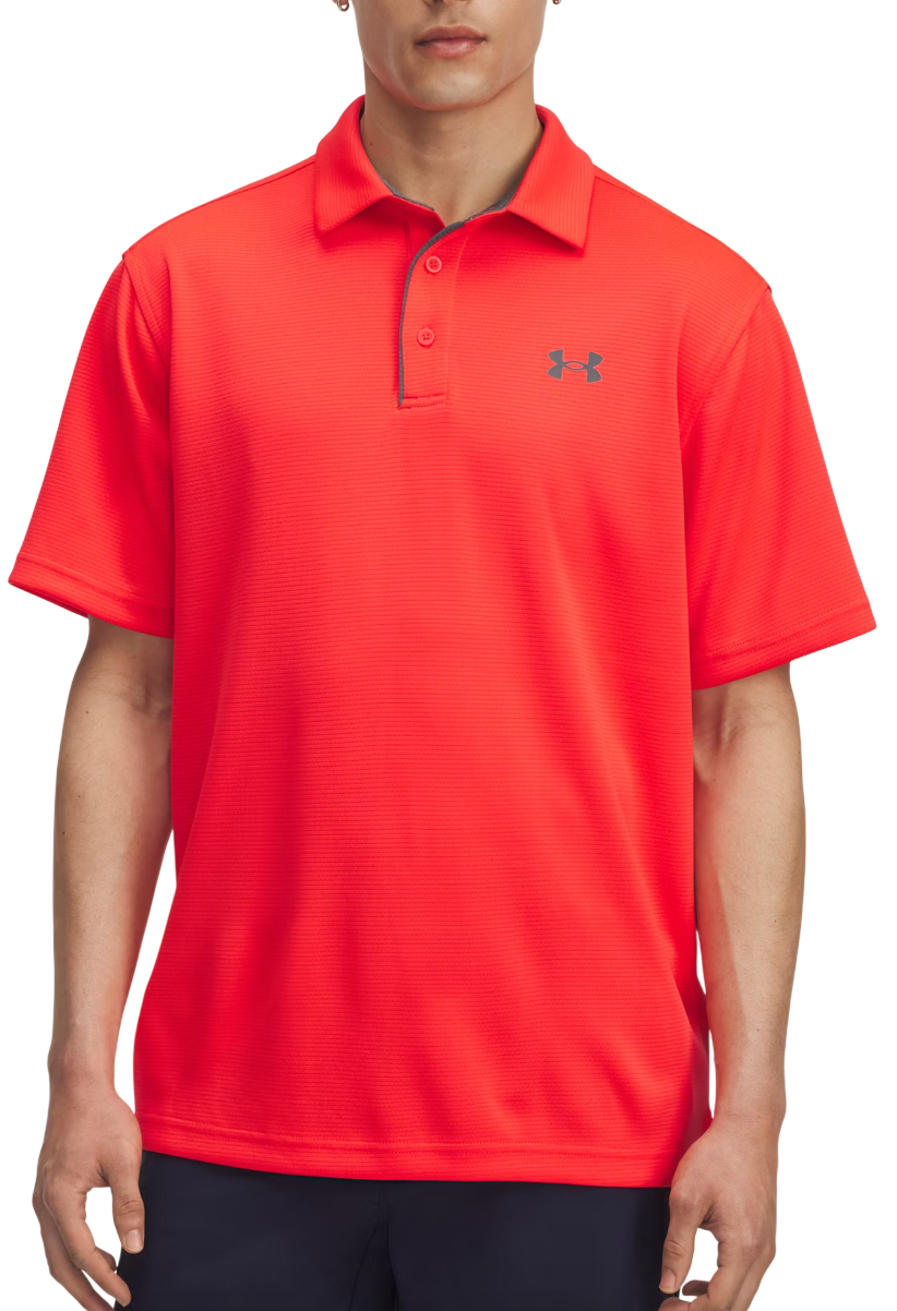 Polo skjorte Under Armour Tech Polo Rød | 1290140-714, 0