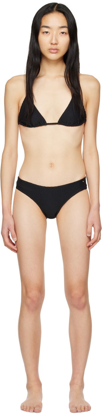 Badetøj Anine Bing Amara & Riza Black Bikini Set Sort | A-11-2115-007 / A-11-2122-000