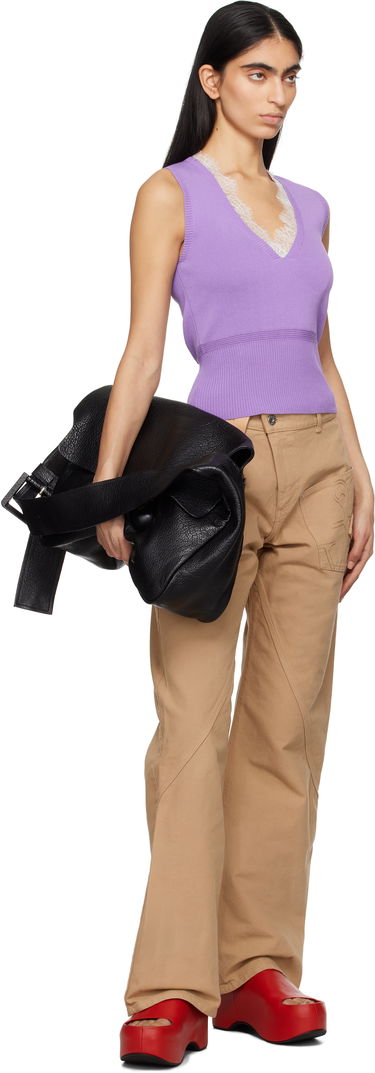 Cargo bukser JW Anderson JW Anderson Twisted Workwear Trousers Beige | TR0384-PG1744, 3
