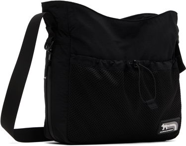 Skuldertaske MAISON KITSUNÉ Maison Kitsuné Flash Fox Messenger Bag Sort | NM05172WQ4034, 1