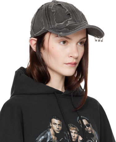 Kasket VETEMENTS Vetements Destroyed Cap Grå | UA66CA160B, 1