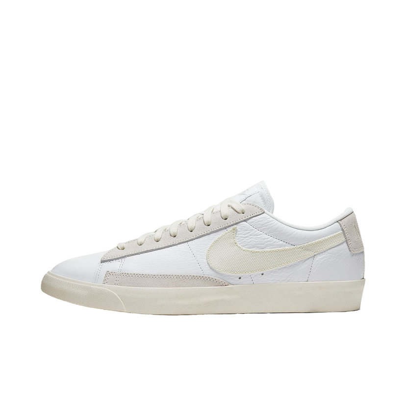 Sneakers og sko Nike Blazer Low Leather "Platinum Tint" Hvid | cw7585-100