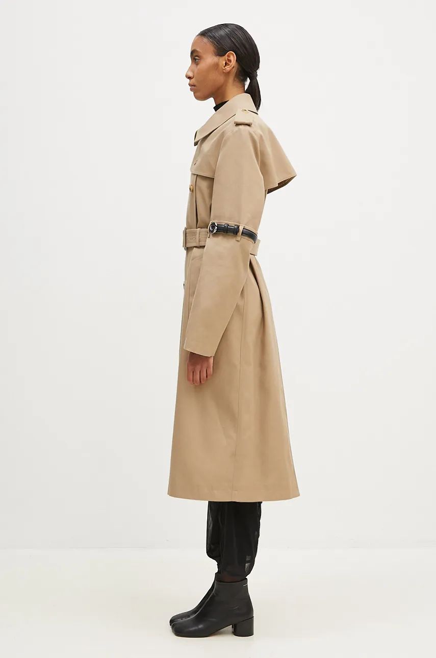 Trenchcoat Coperni Hybrid Trench Coat Beige | COPM21836, 1
