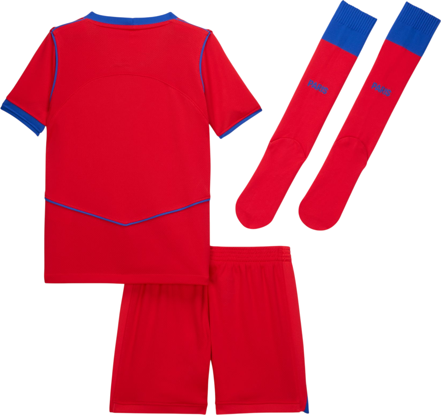 Træningsdragt Nike Dri-FIT Paris Saint-Germain Stadium 3rd Jersey Set 2025/26 Little Kids Rød | hm4137-680, 1