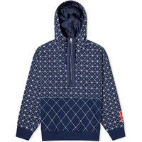 Sweatshirt KENZO Sashiko Stitch Oversized Hoodie Mørkeblå | FD65SW0654MB-77, 1