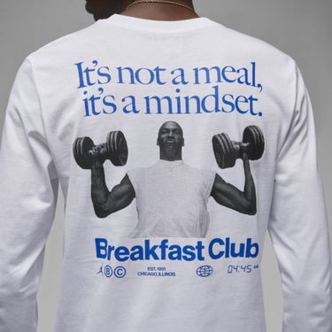 T-shirt Jordan Sport Breakfast Club Long-Sleeve T-Shirt Hvid | DV1472-100, 1