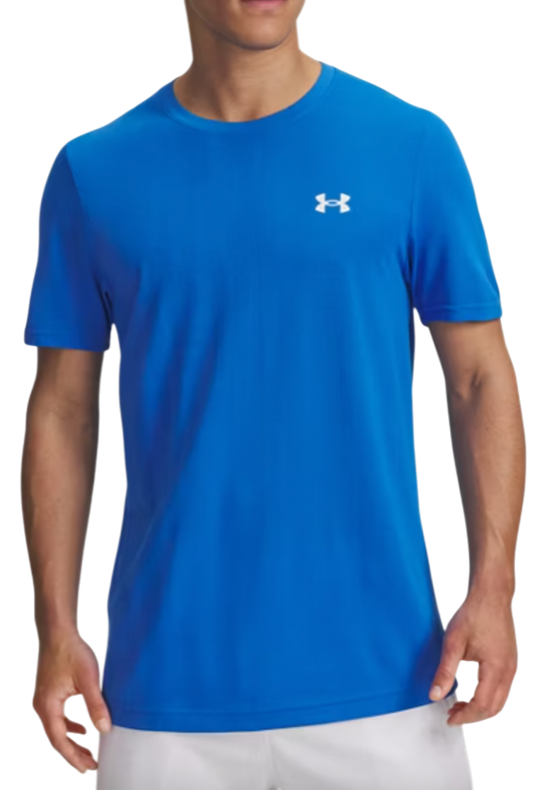 T-shirt Under Armour Under Armour Vanish Seamless Novelty Short Sleeve T-Shirt Blå | 1388129-402