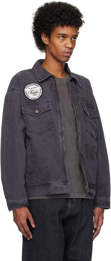 Jakke Neighborhood Neighborhood Duck Work Jacket Grå | 242UTNH-JKM02, 1
