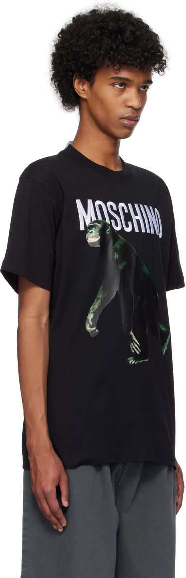 T-shirt Moschino Moschino Chimpanzee Graphic Tee Sort | 251ZZA071302411555, 1