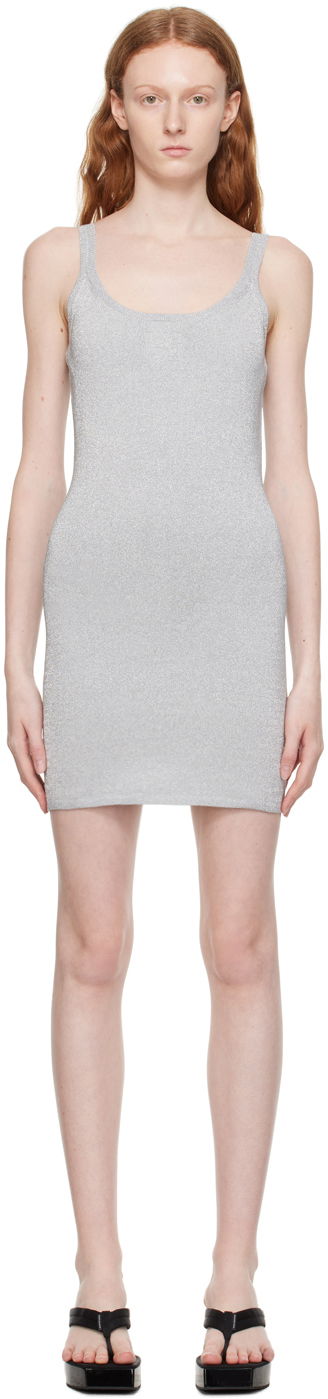 Kjole Alexander Wang Alexander Wang Tank Minidress Grå | 4KC3236017