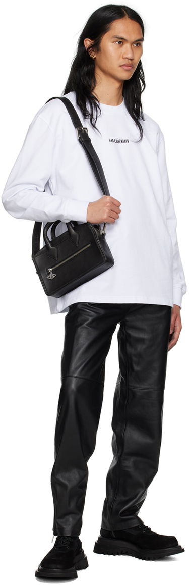 T-shirt Han Kjøbenhavn Han Kjobenhavn Long Sleeve T-Shirt Hvid | M-132924, 3