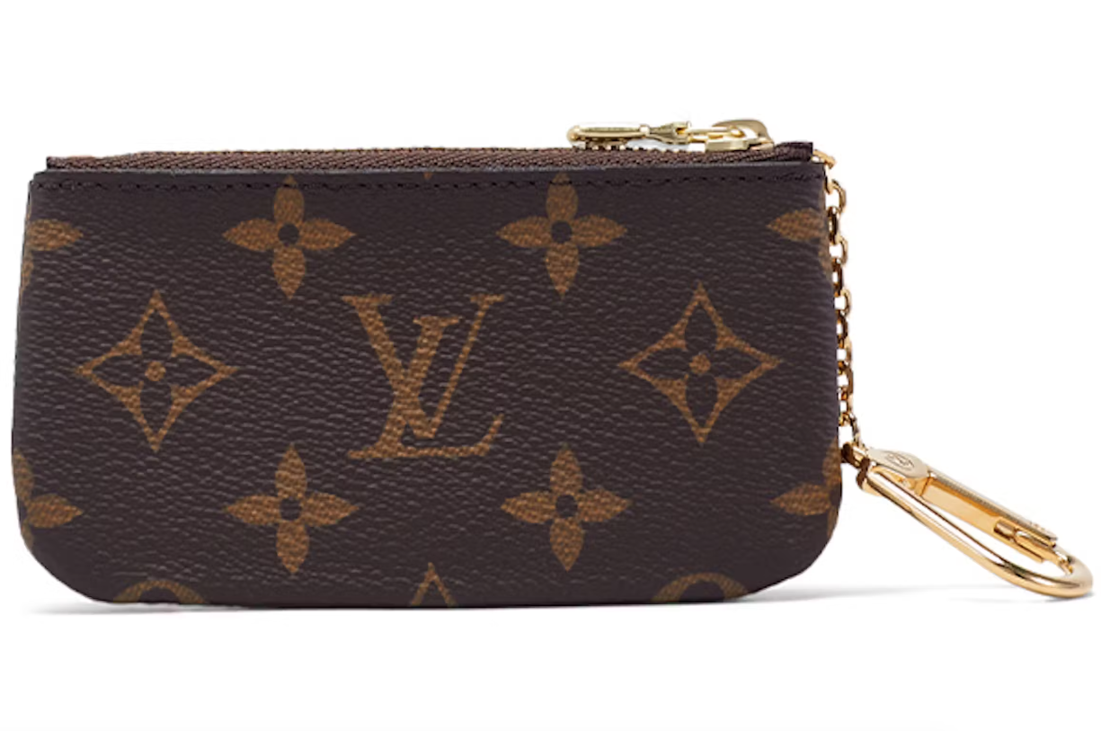 Nøgleringe Louis Vuitton Key Pouch Monogram Brown Brun | M62650, 0