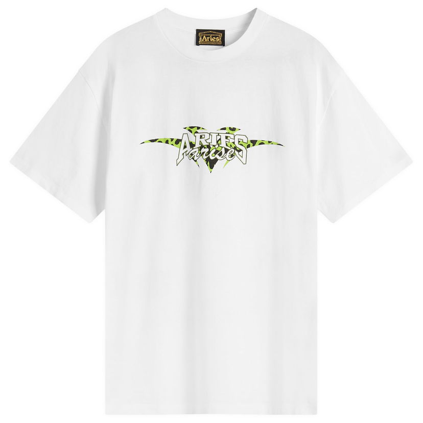 T-shirt Aries Aries Moto Dodgem T-Shirt, Size Large Hvid | EN60002-01-WHT