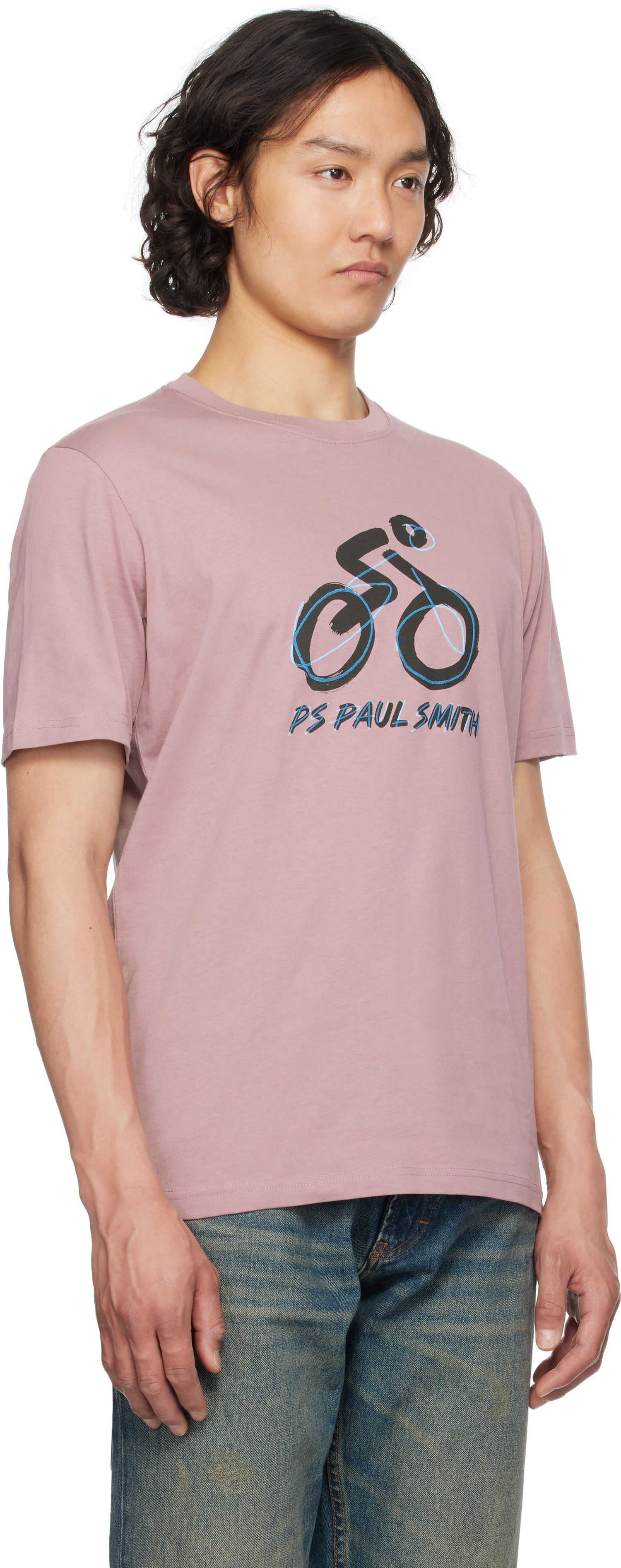 T-shirt Paul Smith PS Paul Smith Bike Graphic T-Shirt Lilla | M2R-011R-PP4960-55A, 1