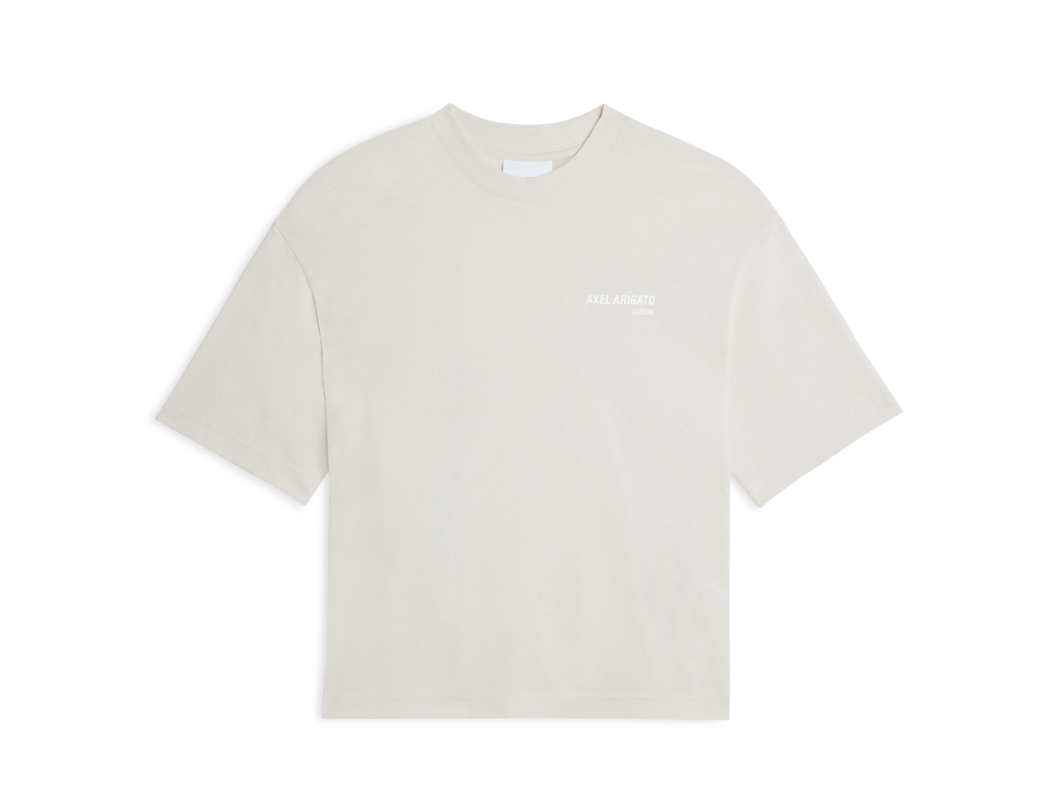 T-shirt AXEL ARIGATO Float Oversized T-Shirt Beige | A2214001, 1