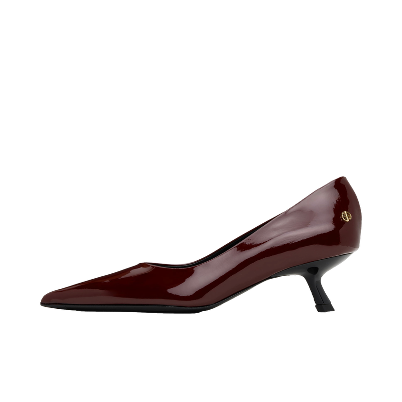 Sneakers og sko Anine Bing Anine Bing Hilda Kitten Heels Bourgogne | A-14-10819-RED1