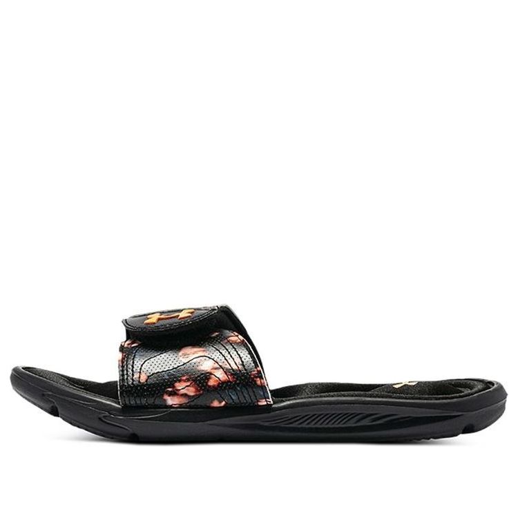 Sneakers og sko Under Armour Ignite 6 Graphic Strap Slides Sort | 3024453-006, 0
