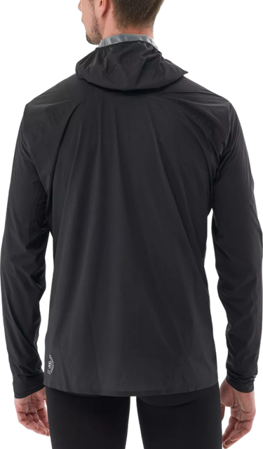 Vindjakke Compressport Hurricane Waterproof 10/10 Hooded Jacket Sort | am00009b-990, 5