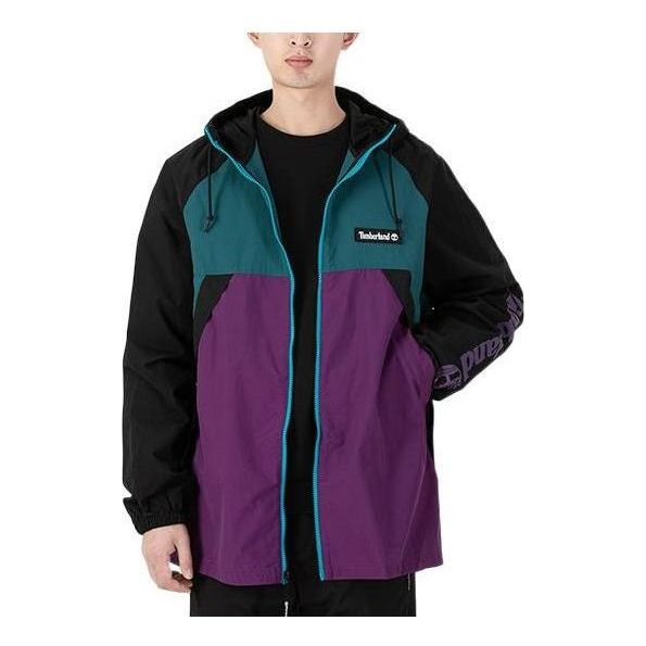Vindjakke Timberland Windbreaker Full Zip Jacket Lilla | A2BV4-AQ3