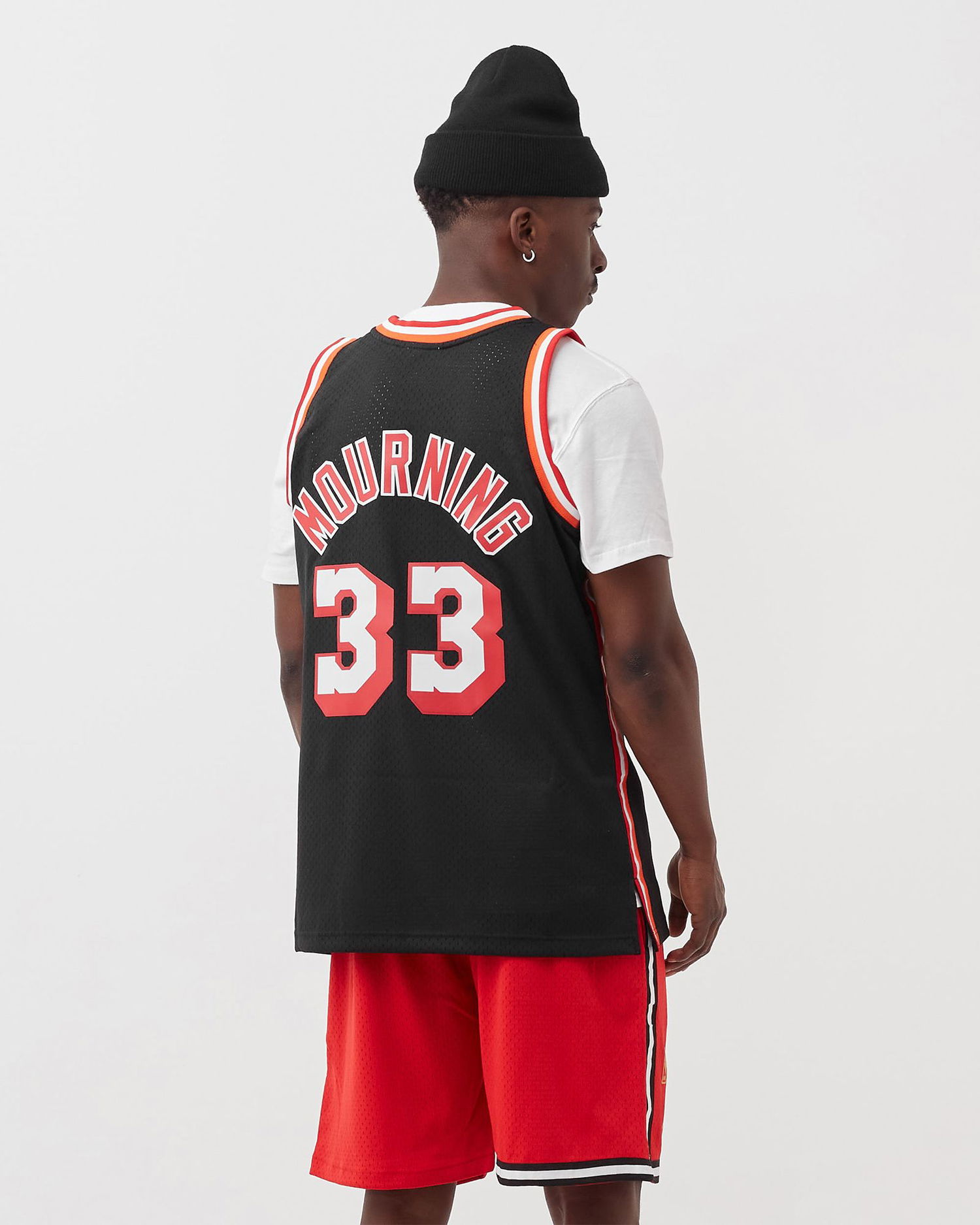 Jersey Mitchell & Ness NBA Swingman Jersey Miami Heat 1996-97 Alonzo Mourning Sort | SMJYAC18093-MHEBLCK96AMO, 1