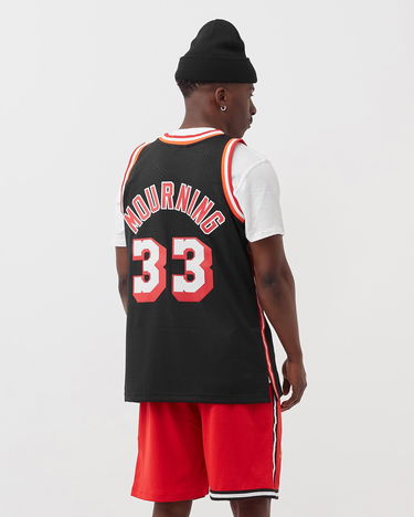Jersey Mitchell & Ness NBA Swingman Jersey Miami Heat 1996-97 Alonzo Mourning Sort | SMJYAC18093-MHEBLCK96AMO, 1