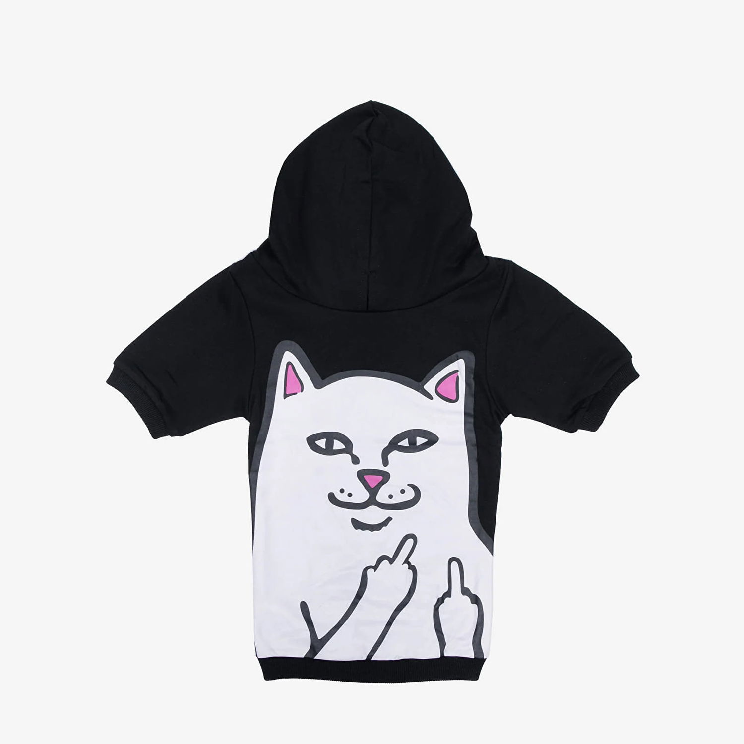 Flexstyle RIPNDIP Lord Nermal Pet Hoodie Black Sort | RND9676 NEW EAN, 1
