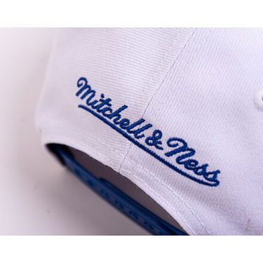 Kasket Mitchell & Ness Branded Sharktooth Snapback Branded Blue / White Blå | HHSS5164-MNNYYPPPBLWH, 4