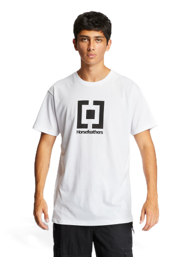 T-shirt Horsefeathers Base T-Shirt Hvid | SM949G