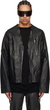 Rick Owens Hollywood V Safety Leather Jacket