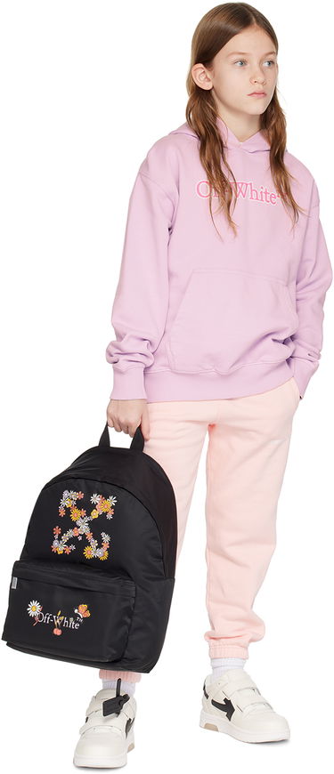 Rygsæk Off-White Off-White Funny Flowers Backpack Sort | OGNB001S24FAB0011084, 3