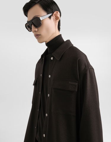 Skjorte Dolce & Gabbana Dolce & Gabbana Wool Shirt Brun | G5MM6TFURNCM3977, 3