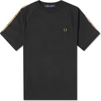 T-shirt Fred Perry Chequerboard Tape T-Shirt Sort | M6580-102, 1